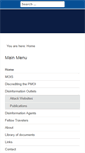Mobile Screenshot of moisdisinformation.com